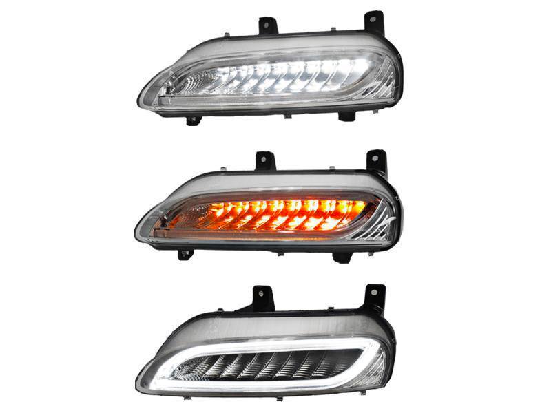 PORSCHE Phares de jour LED et clignotants latéraux pour Porsche 997 Phase 2